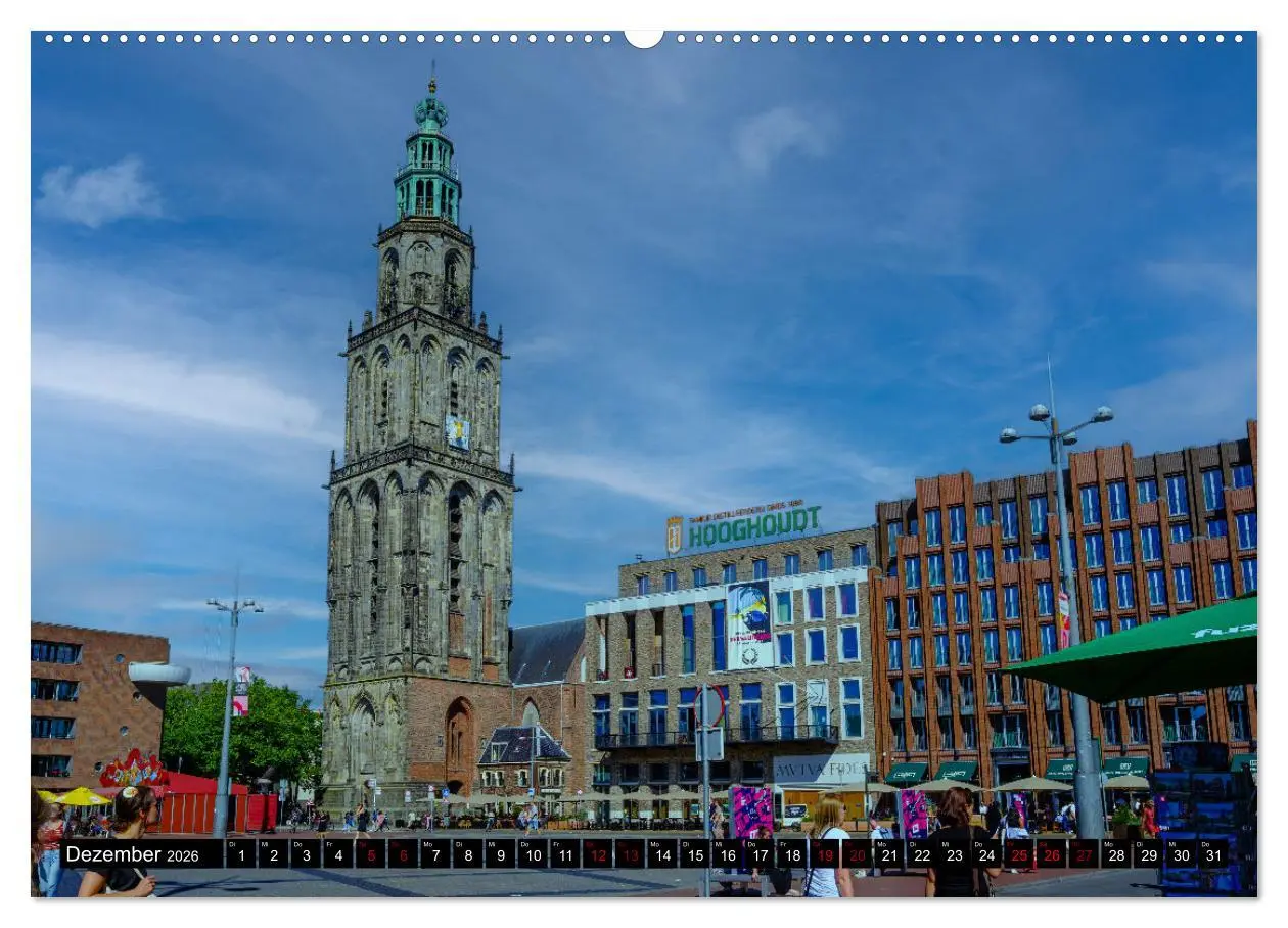 Bild: 9783457412626 | Ein Blick auf Groningen (hochwertiger Premium Wandkalender 2026 DIN...