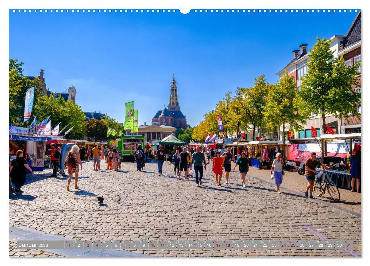 Bild: 9783457412626 | Ein Blick auf Groningen (hochwertiger Premium Wandkalender 2026 DIN...