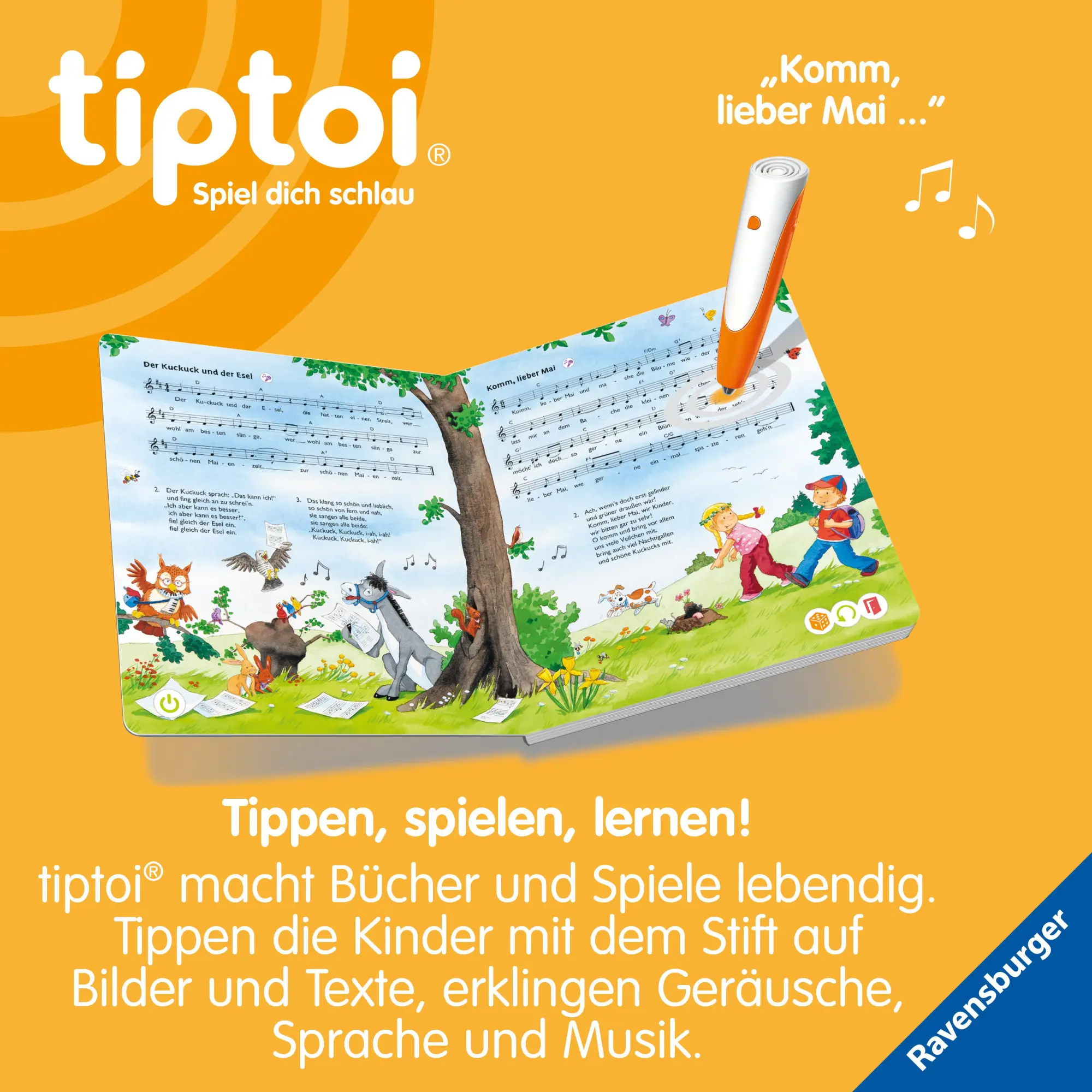 Bild: 9783473492626 | tiptoi® Meine schönsten Kinderlieder | Cee Neudert | Buch | 24 S.
