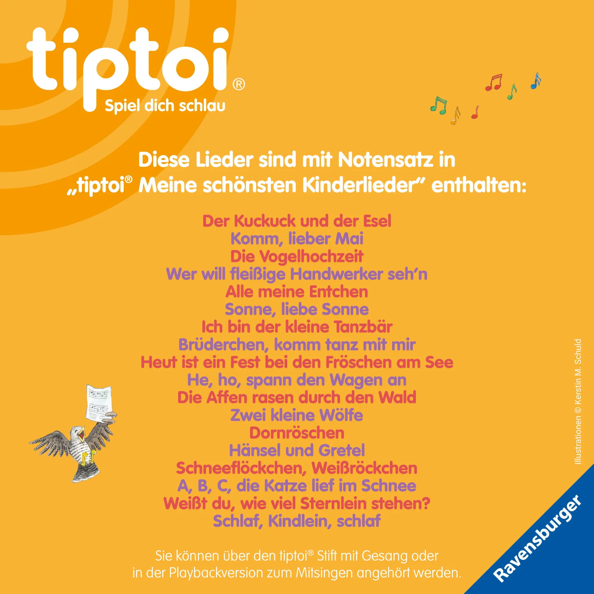 Bild: 9783473492626 | tiptoi® Meine schönsten Kinderlieder | Cee Neudert | Buch | 24 S.