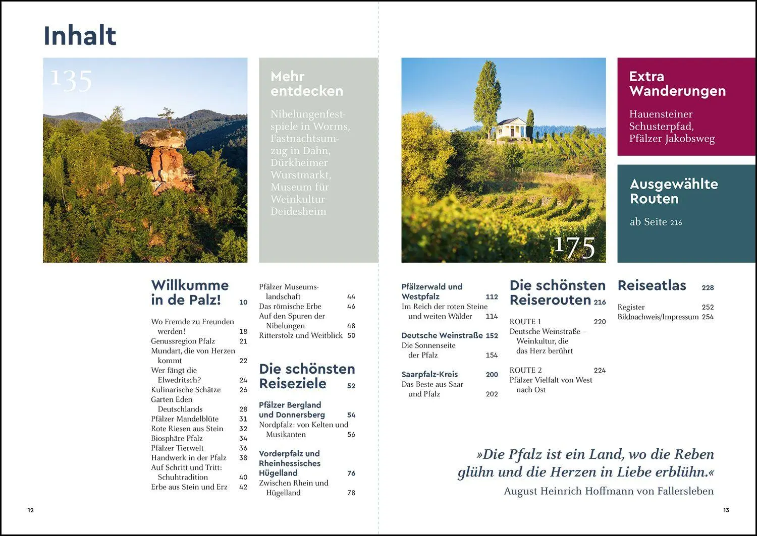 Bild: 9783969652626 | KUNTH Unterwegs in der Pfalz | Das Reisebuch | Kunth Verlag | Buch