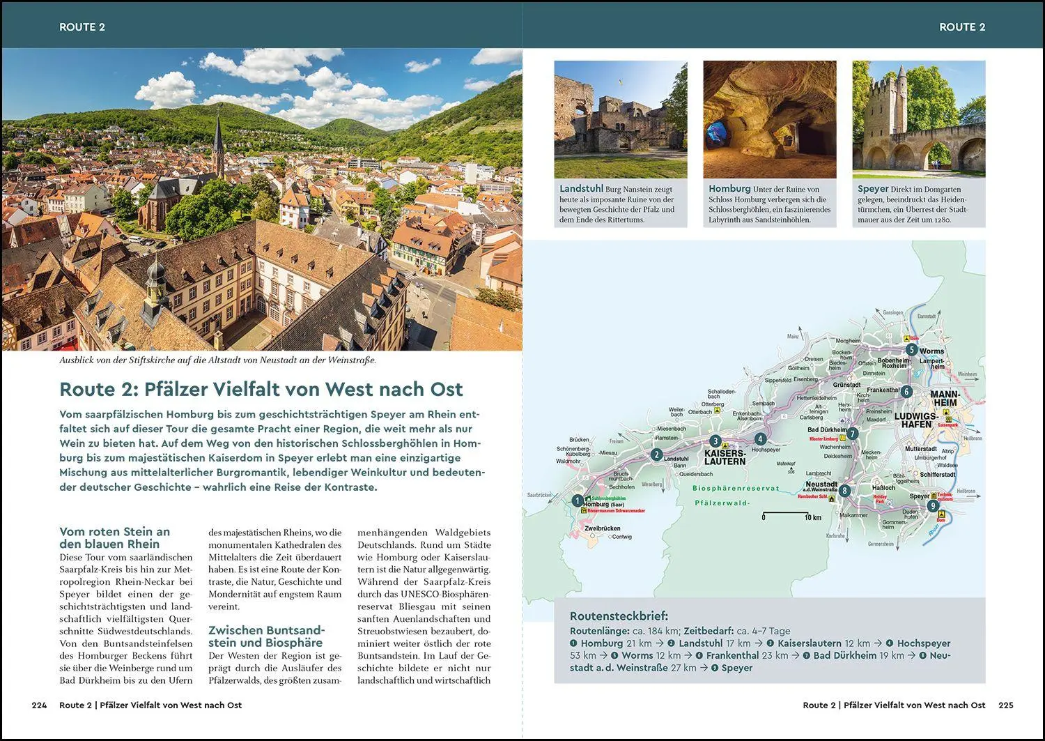 Bild: 9783969652626 | KUNTH Unterwegs in der Pfalz | Das Reisebuch | Kunth Verlag | Buch