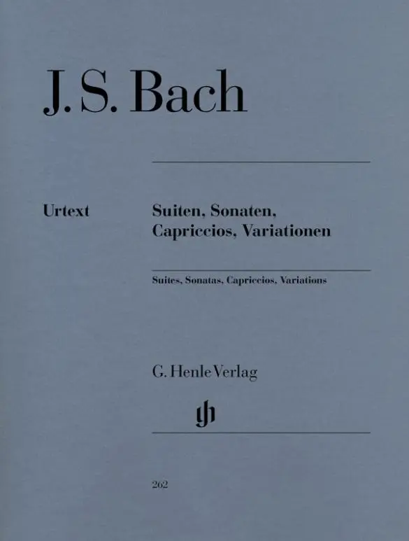 Cover: 9790201802626 | Bach, Johann Sebastian - Suiten, Sonaten, Capriccios, Variationen