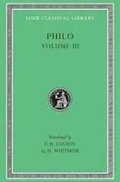 Cover: 9780674992726 | Philo, Volume III – On the Unchangeableness of God. On Husbandry....