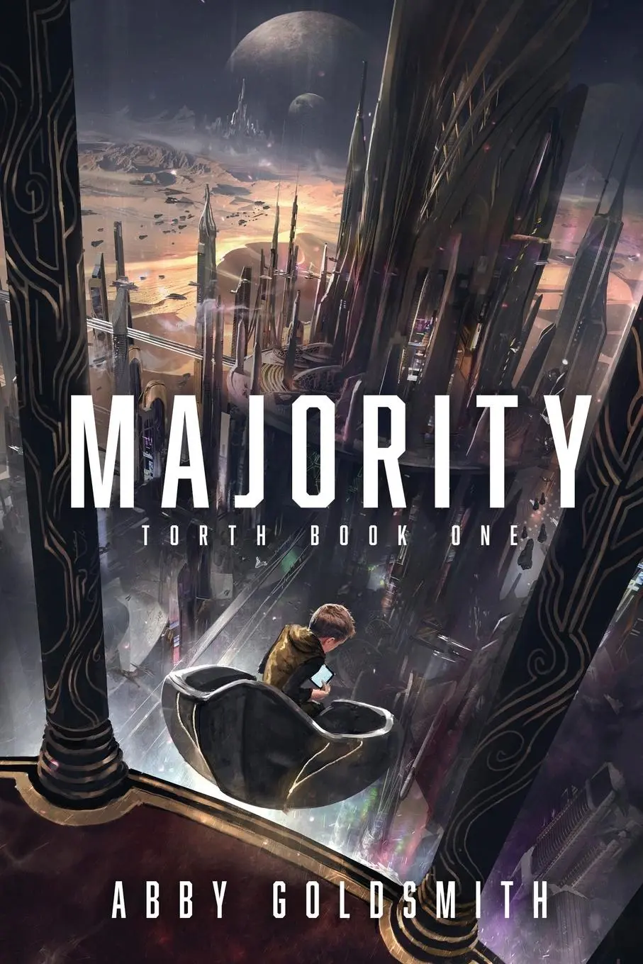 Cover: 9781039442726 | Majority | A Dark Sci-Fi Epic Fantasy | Abby Goldsmith | Taschenbuch