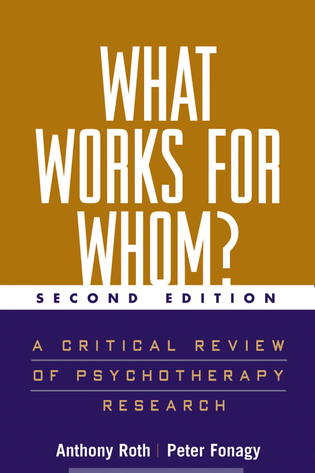 Cover: 9781593852726 | What Works for Whom?, Second Edition | Anthony Roth (u. a.) | Buch