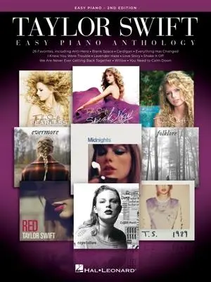 Cover: 9781705192726 | Taylor Swift Easy Piano Anthology - 2nd Edition: Easy-Level Song...
