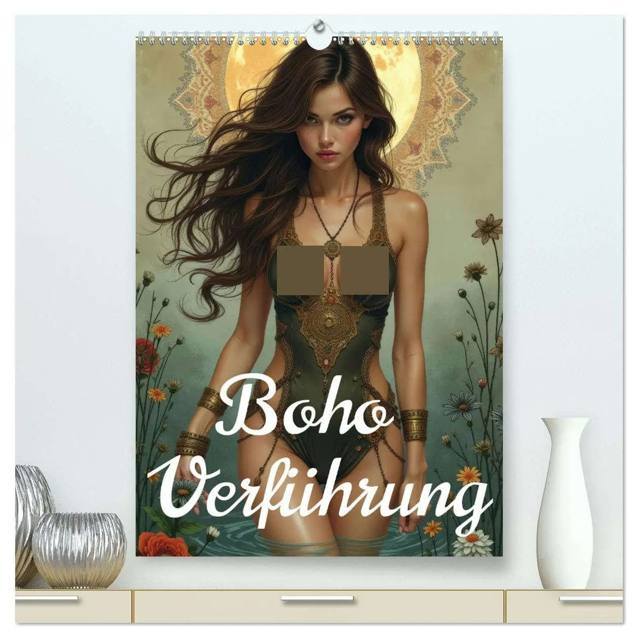 Cover: 9783457262726 | Boho Verführung (hochwertiger Premium Wandkalender 2026 DIN A2...