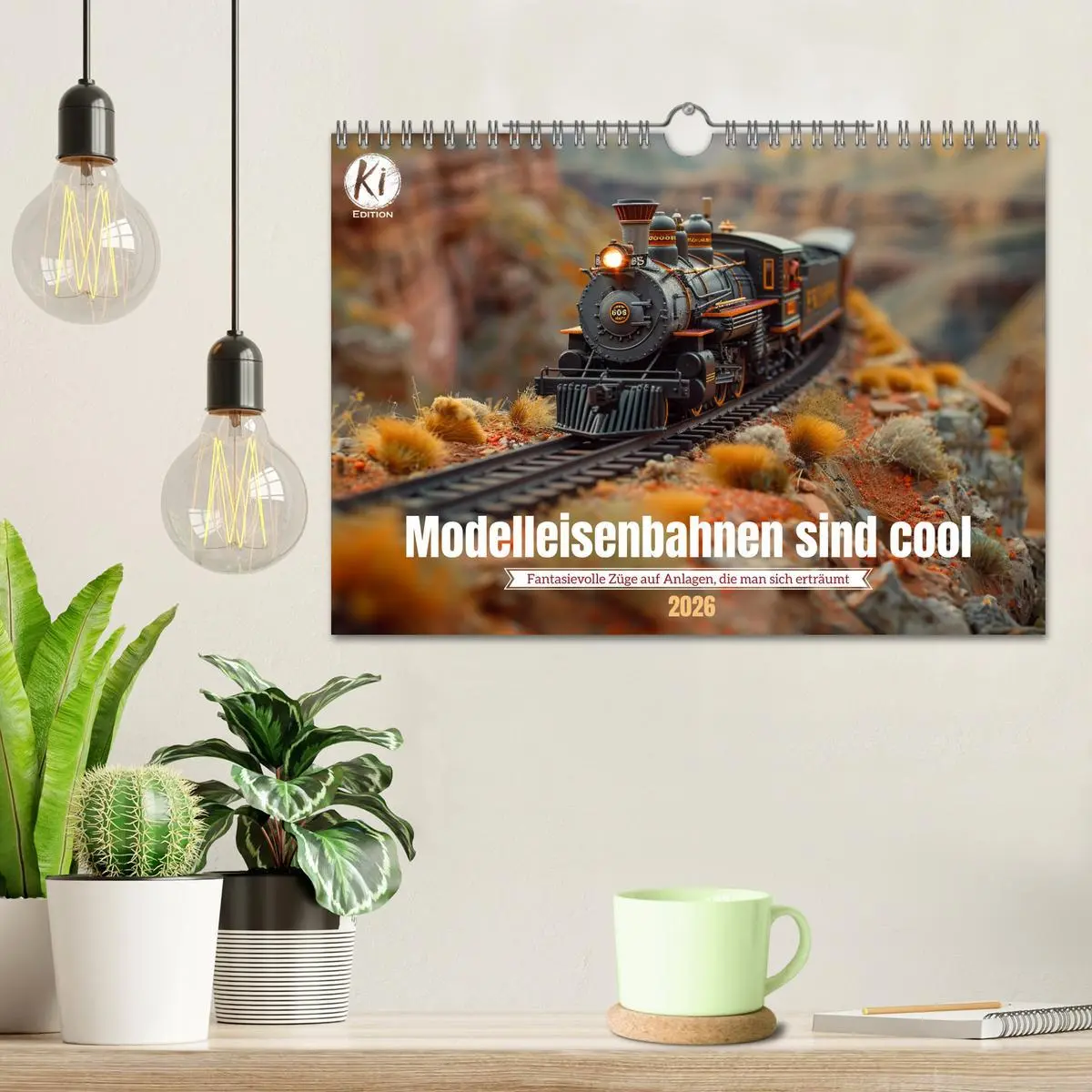Bild: 9783457332726 | Modelleisenbahnen sind cool (Wandkalender 2026 DIN A4 quer),...