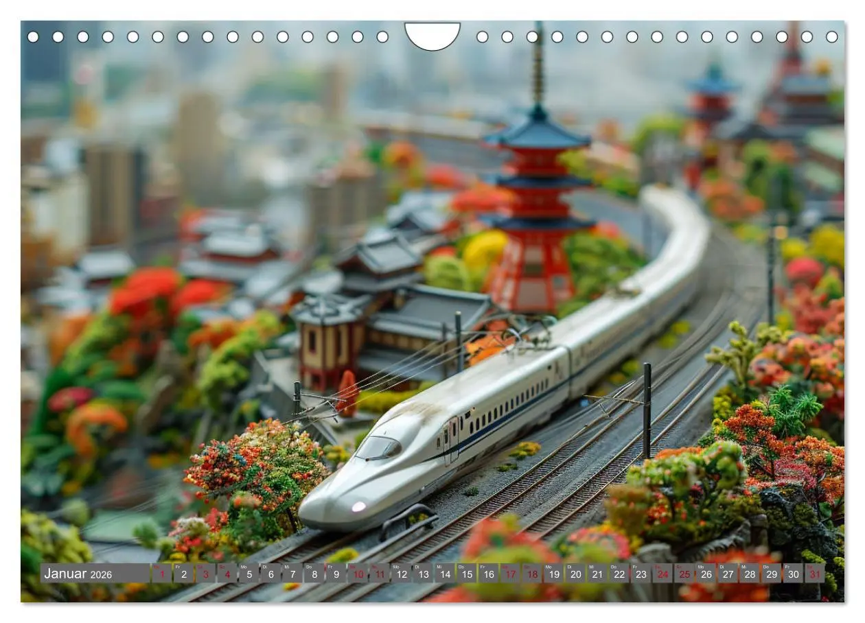 Bild: 9783457332726 | Modelleisenbahnen sind cool (Wandkalender 2026 DIN A4 quer),...
