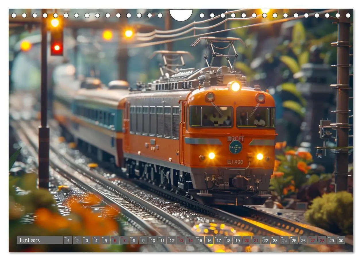 Bild: 9783457332726 | Modelleisenbahnen sind cool (Wandkalender 2026 DIN A4 quer),...