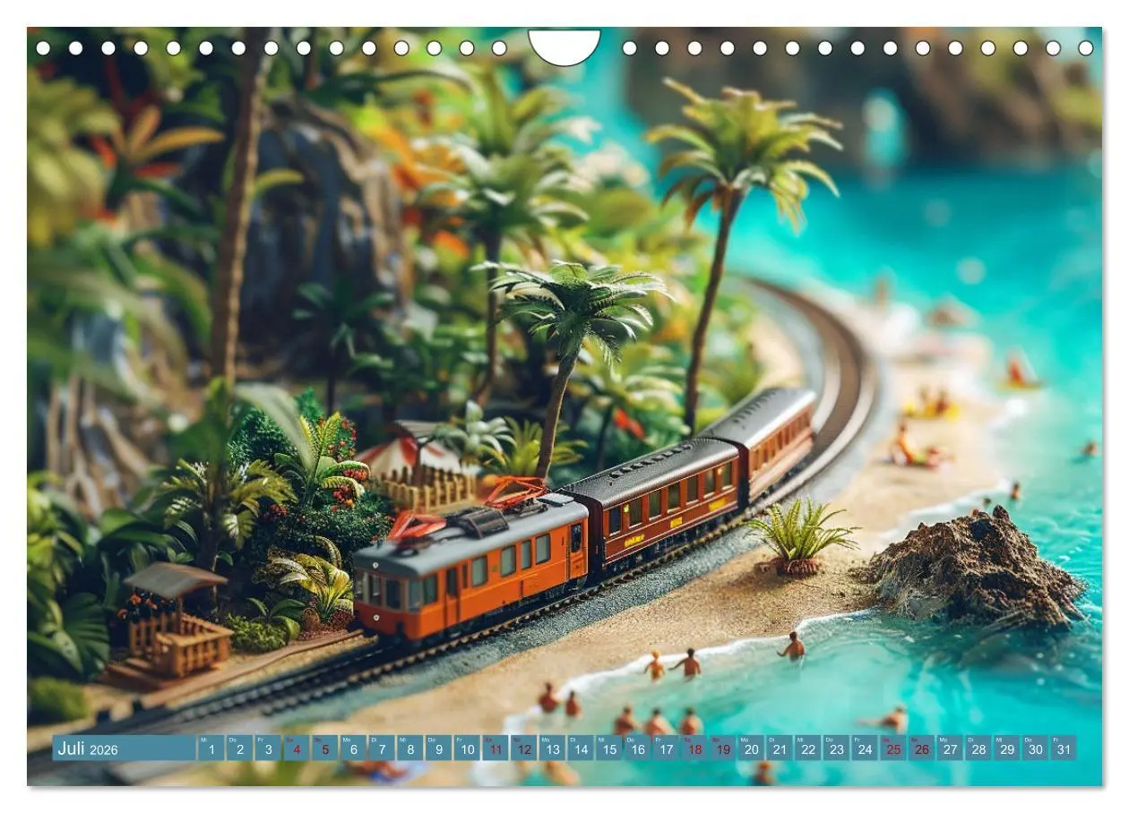 Bild: 9783457332726 | Modelleisenbahnen sind cool (Wandkalender 2026 DIN A4 quer),...