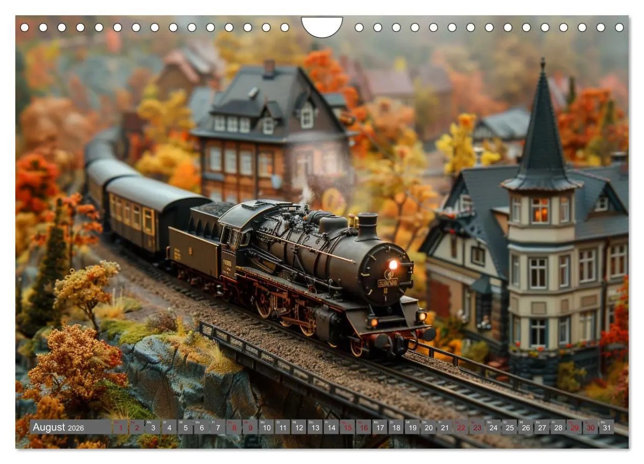 Bild: 9783457332726 | Modelleisenbahnen sind cool (Wandkalender 2026 DIN A4 quer),...