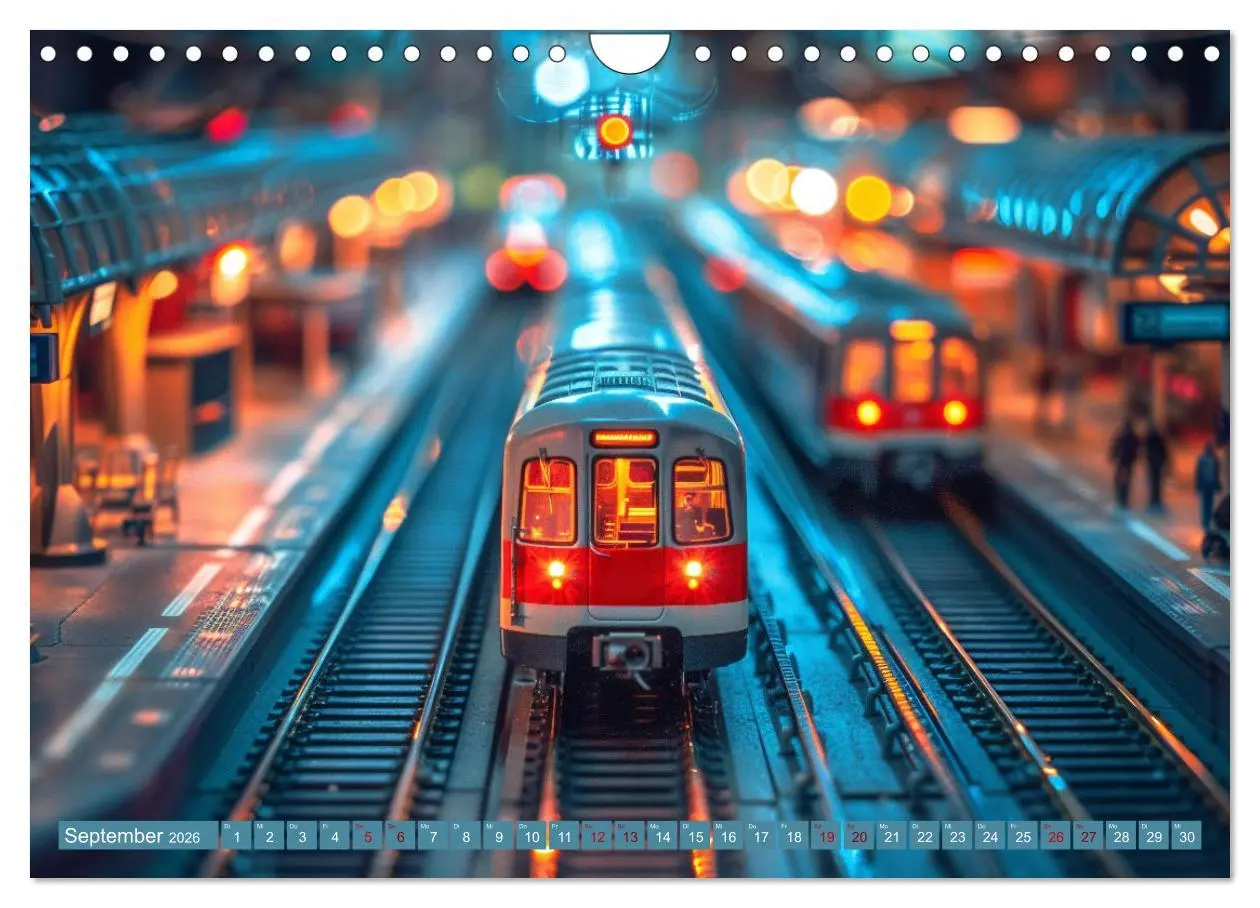 Bild: 9783457332726 | Modelleisenbahnen sind cool (Wandkalender 2026 DIN A4 quer),...