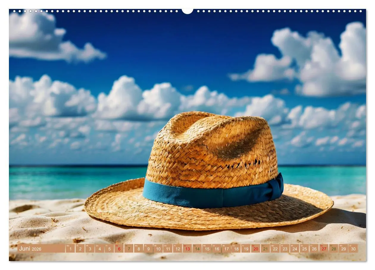 Bild: 9783457402726 | Sehnsucht Strandparadies (Wandkalender 2026 DIN A2 quer), CALVENDO...