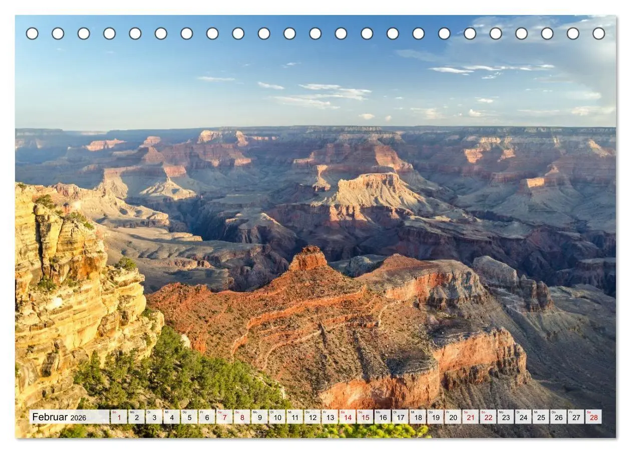 Bild: 9783516592726 | USA: Roadtrip durch die Wüste (Tischkalender 2026 DIN A5 quer),...