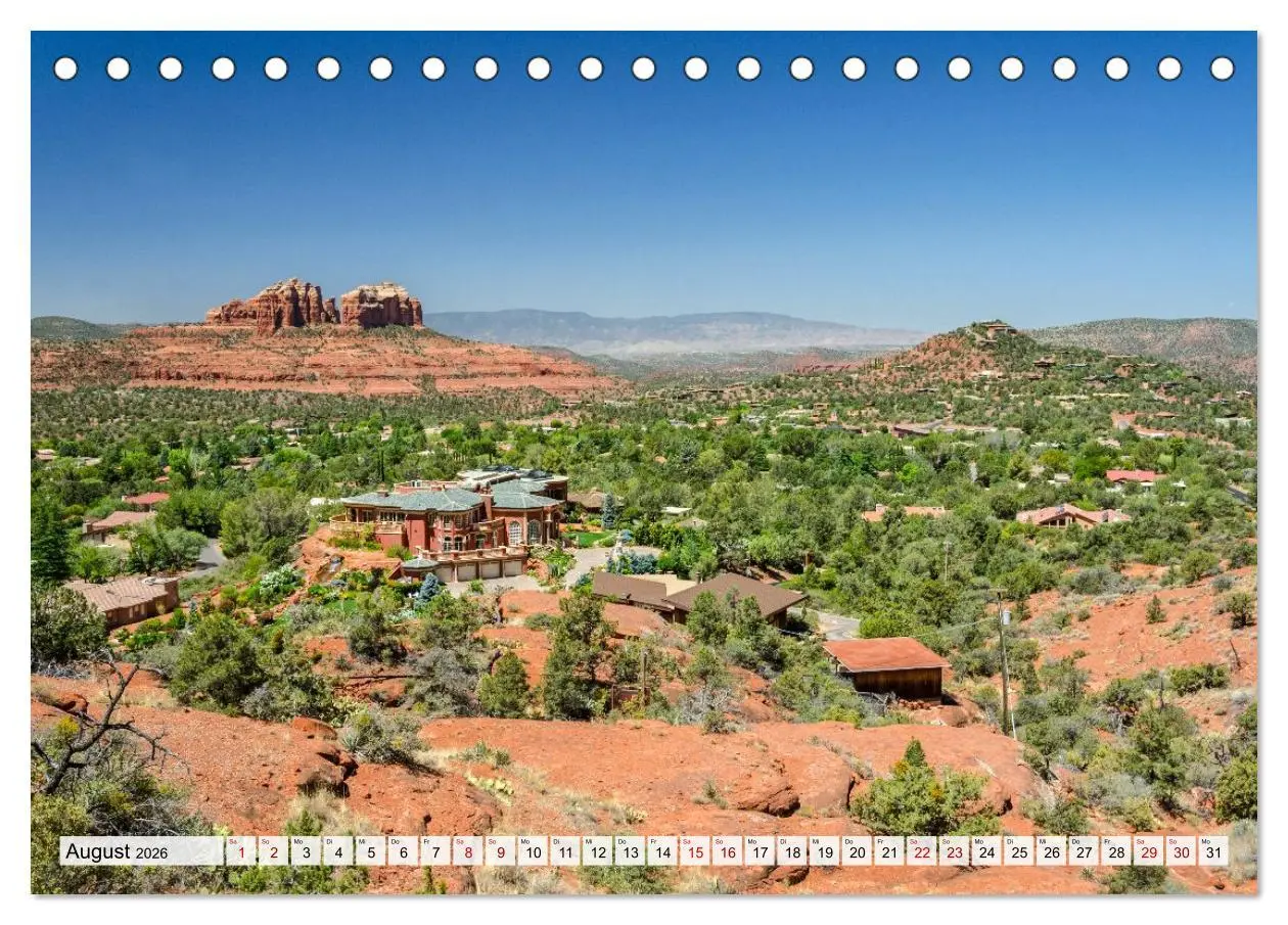 Bild: 9783516592726 | USA: Roadtrip durch die Wüste (Tischkalender 2026 DIN A5 quer),...