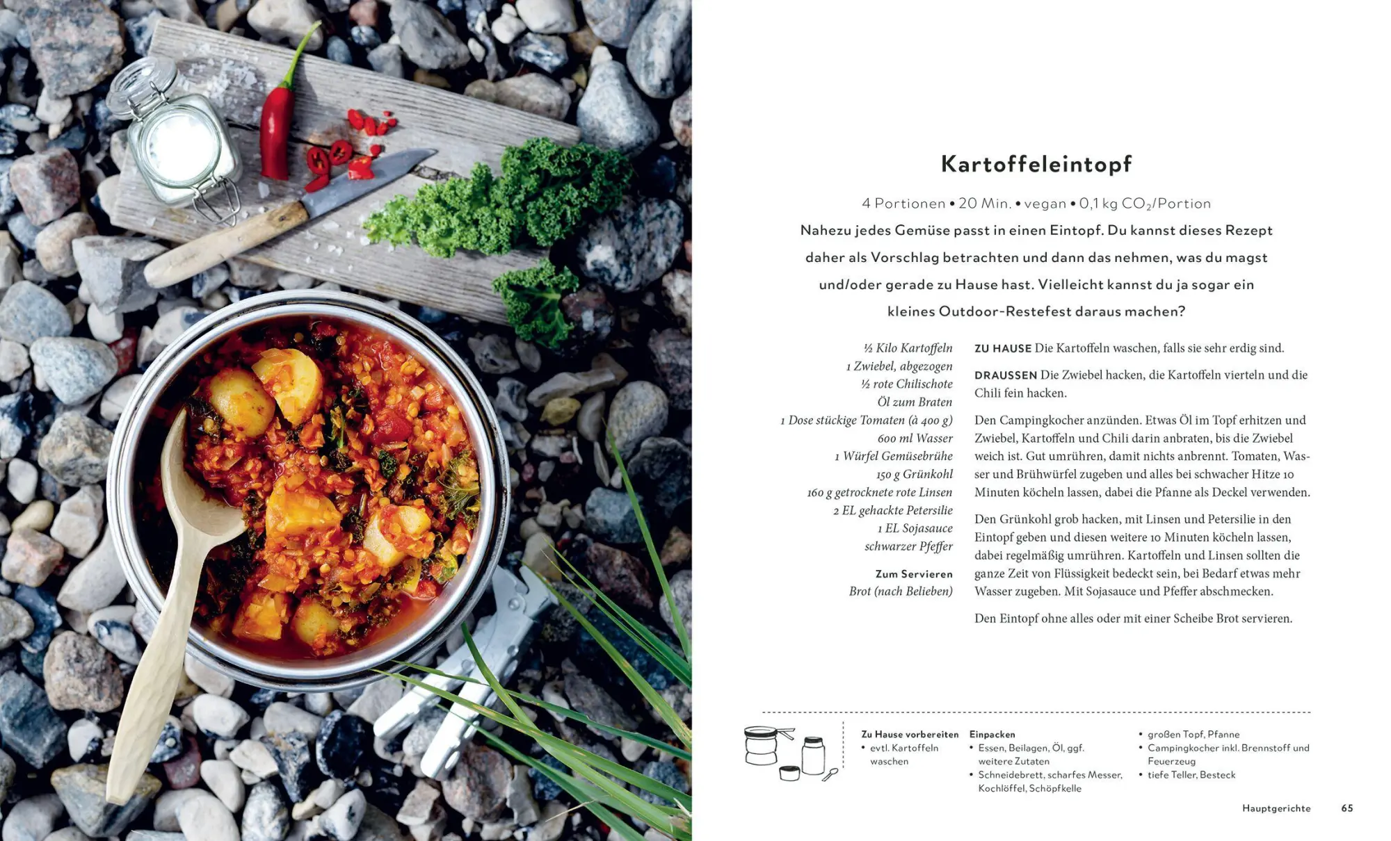 Bild: 9783517102726 | Nachhaltig Kochen für draußen und unterwegs | Hanna Olvenmark | Buch