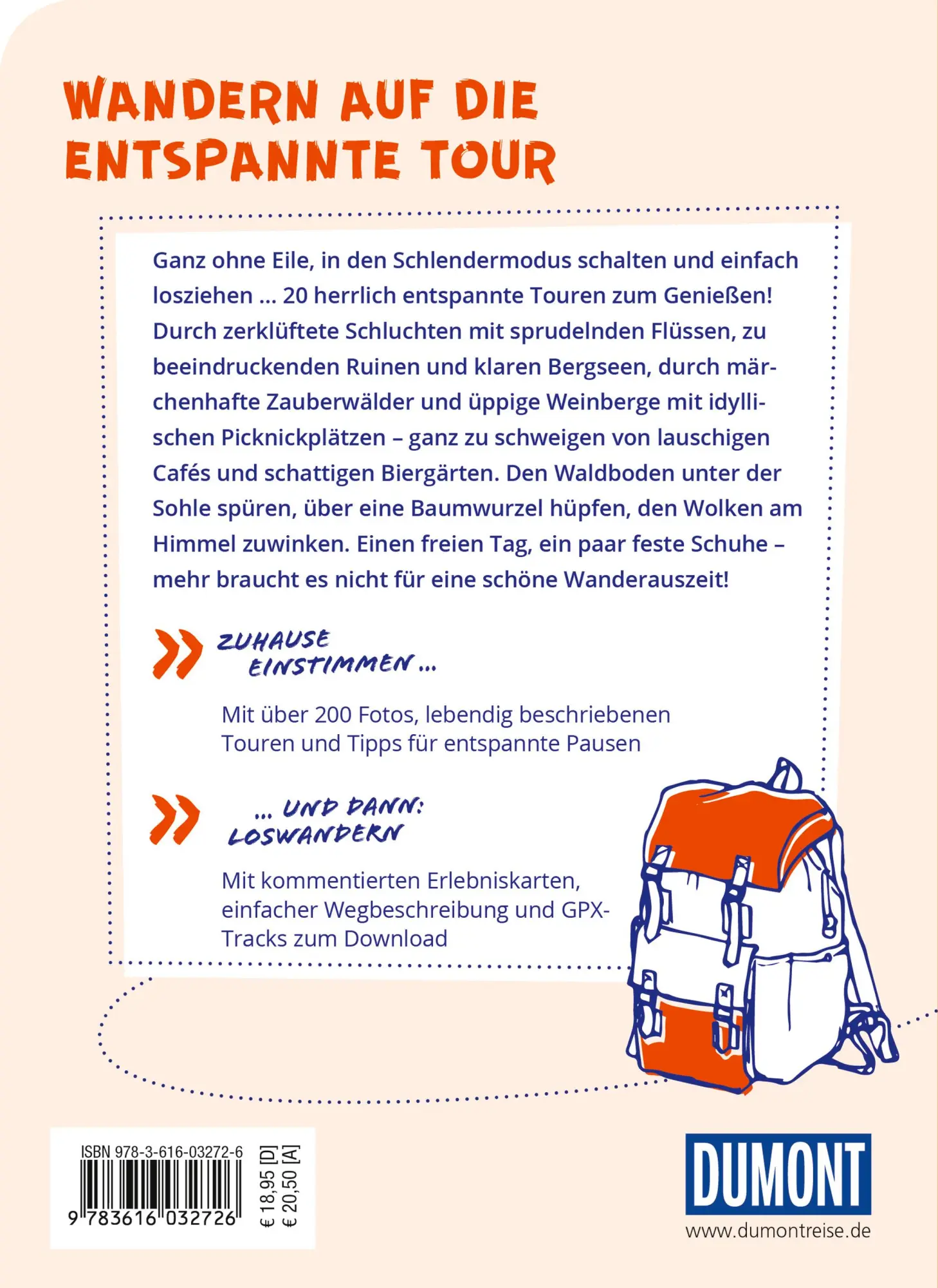 Rückseite: 9783616032726 | DUMONT Wanderzeit im Hoch- &amp; Südschwarzwald | Kai Glinka (u. a.)