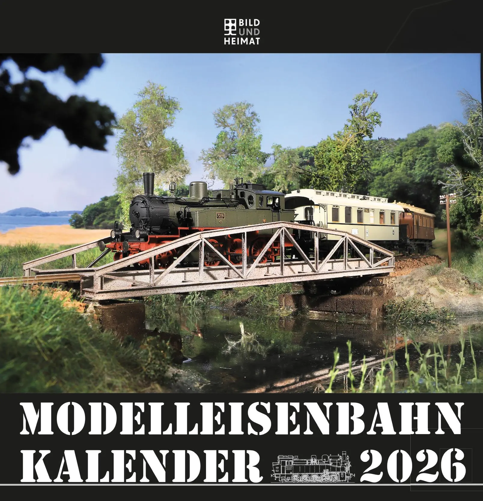 Cover: 9783731012726 | Modelleisenbahnkalender 2026 | Kalender | Deutsch | 2026