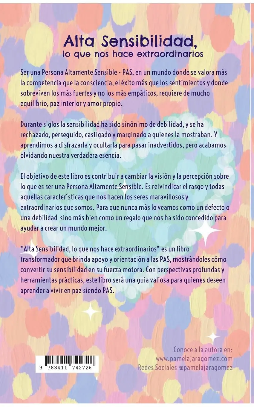 Rückseite: 9788411742726 | "Alta Sensibilidad, lo que nos hace extraordinarios" | Gómez | Buch