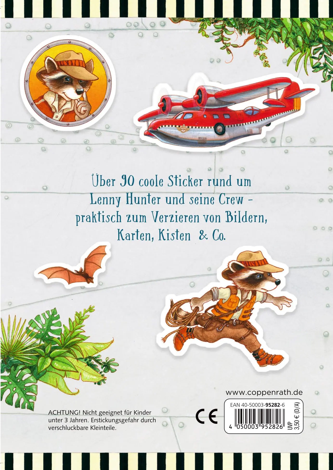 Rückseite: 4050003952826 | Coole Sticker | (Lenny Hunter) | Silvio Neuendorf | Taschenbuch | 2023
