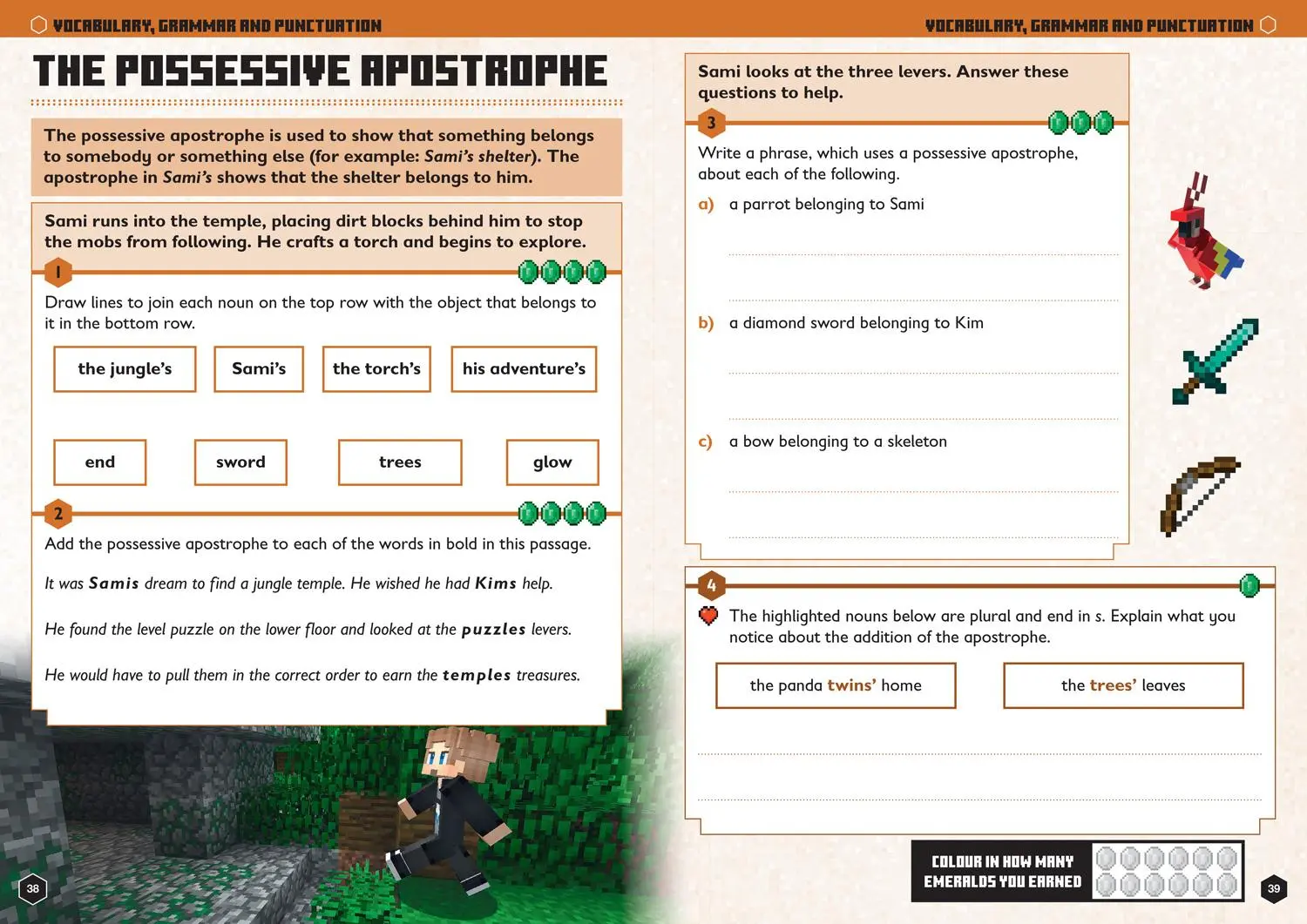 Bild: 9780008462826 | MNCRFT EDU_MNCRFT ENG AGES 7-8 | Collins Ks2 | Taschenbuch | Englisch