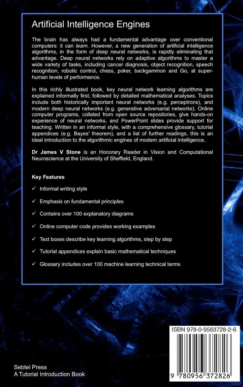 Rückseite: 9780956372826 | Artificial Intelligence Engines | James V Stone | Buch | Englisch