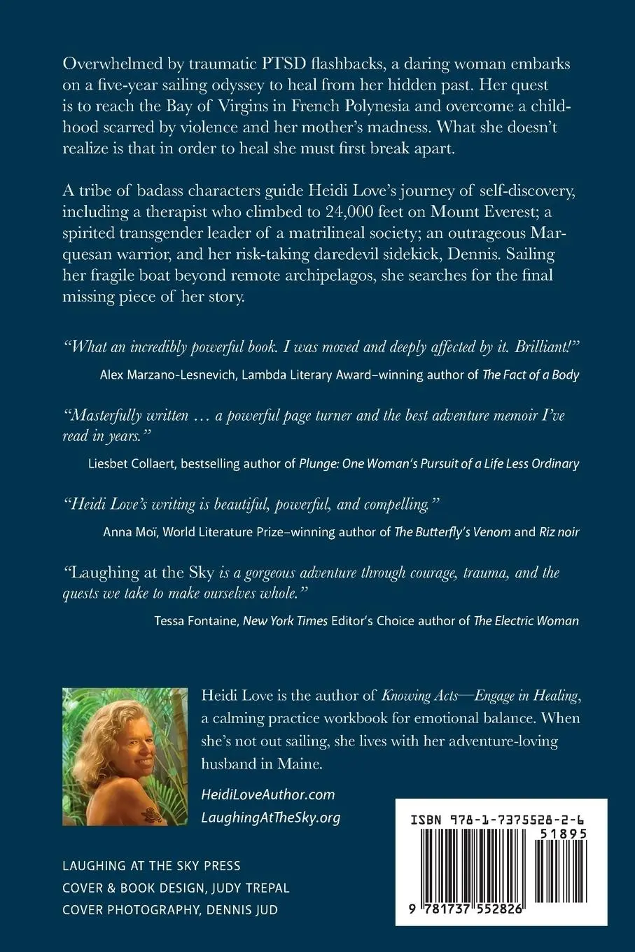 Rückseite: 9781737552826 | Laughing at the Sky | Heidi Love | Taschenbuch | Englisch | 2024