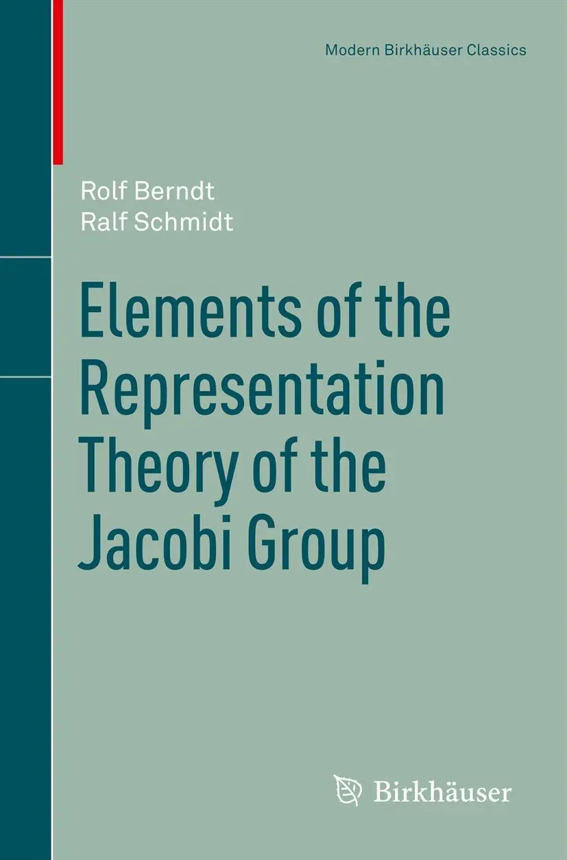 Cover: 9783034802826 | Elements of the Representation Theory of the Jacobi Group | Buch
