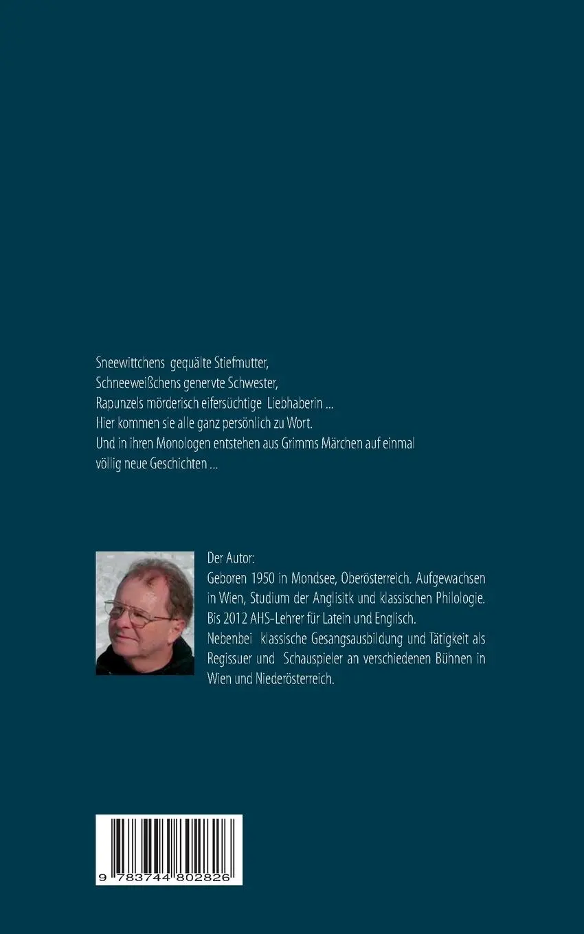 Rückseite: 9783744802826 | Und wenn sie nicht gestorben sind | 30 Märchenmonologe | Tschapka