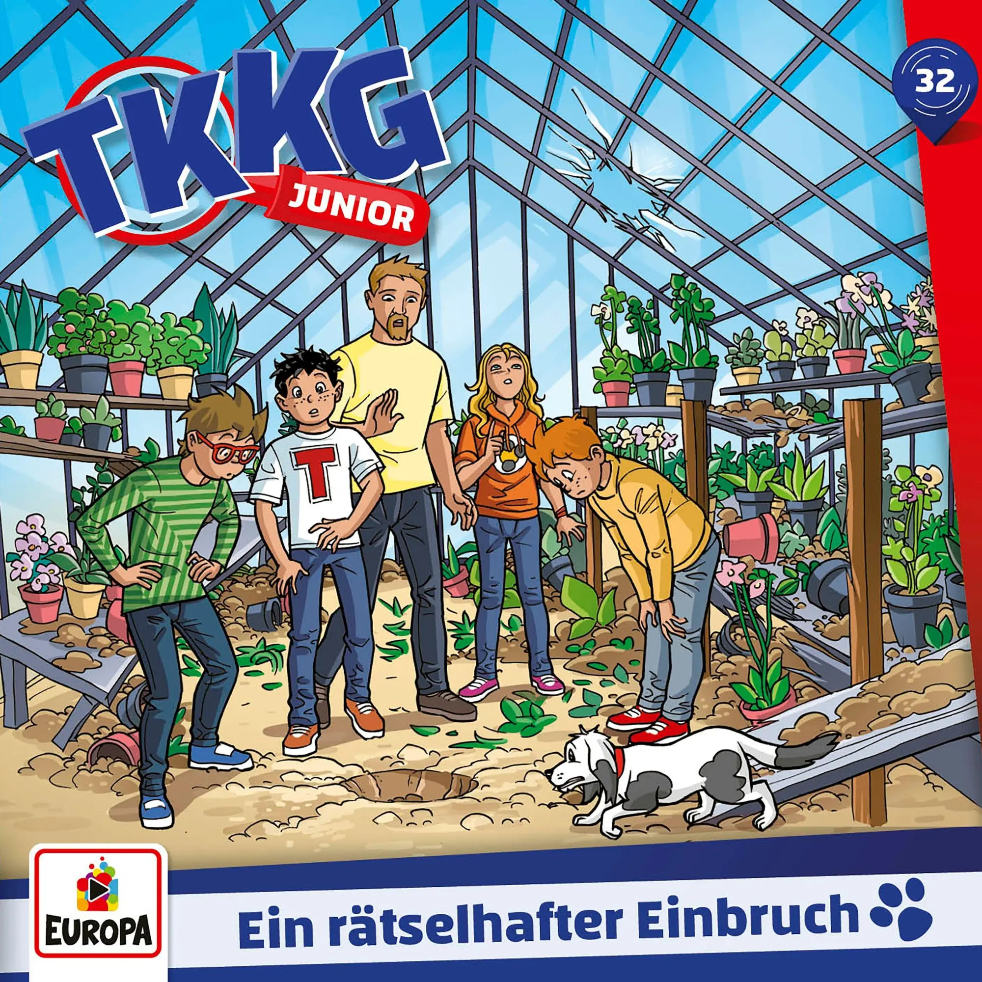 Cover: 196588752926 | TKKG Junior 32. Ein rätselhafter Einbruch | TKKG Junior | Audio-CD