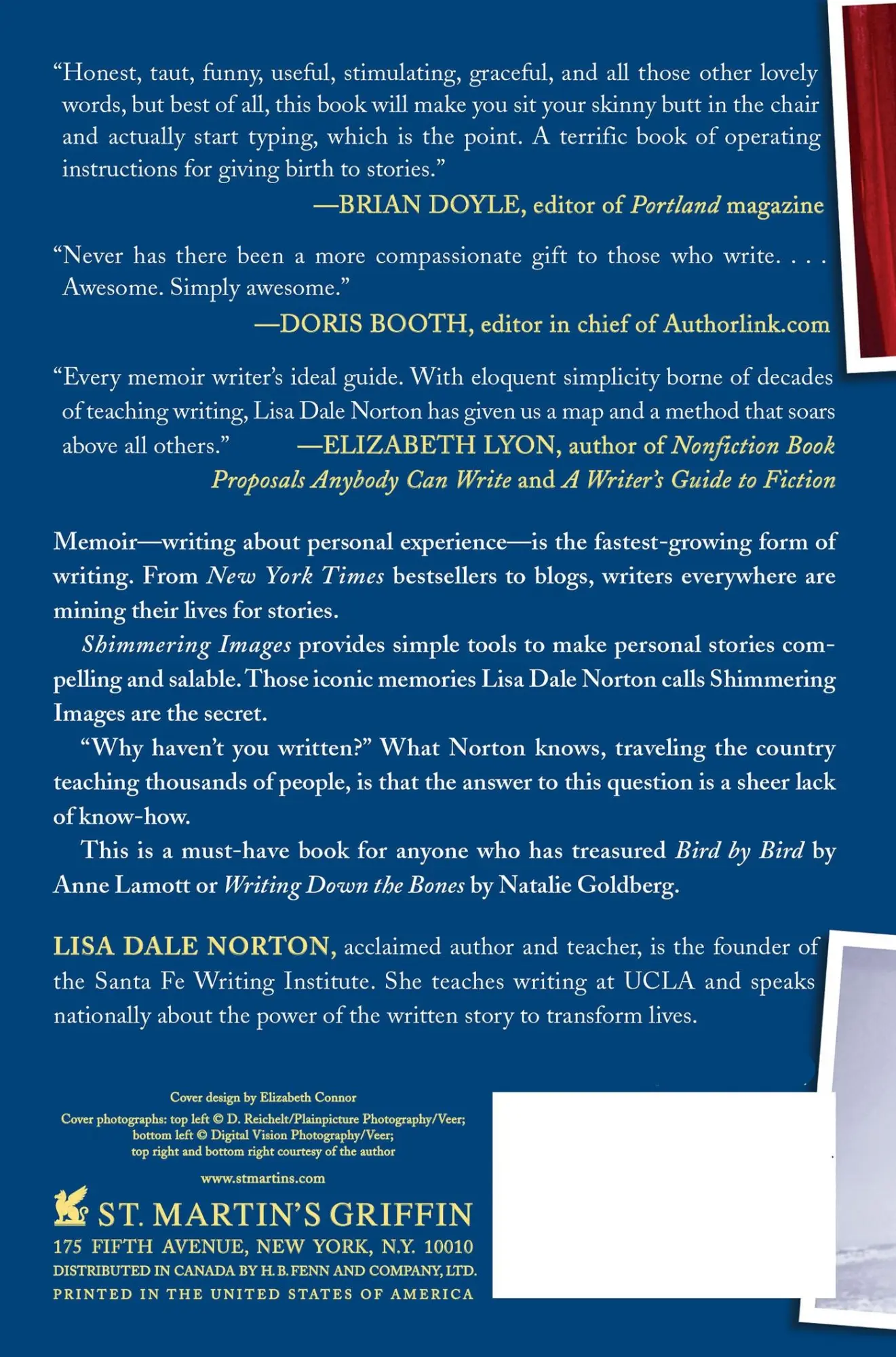 Rückseite: 9780312382926 | Shimmering Images | A Handy Little Guide to Writing Memoir | Norton