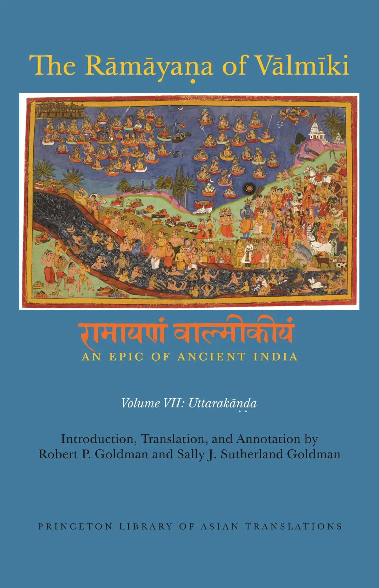 Cover: 9780691182926 | The Rāmāyaṇa of Vālmīki: An Epic of...