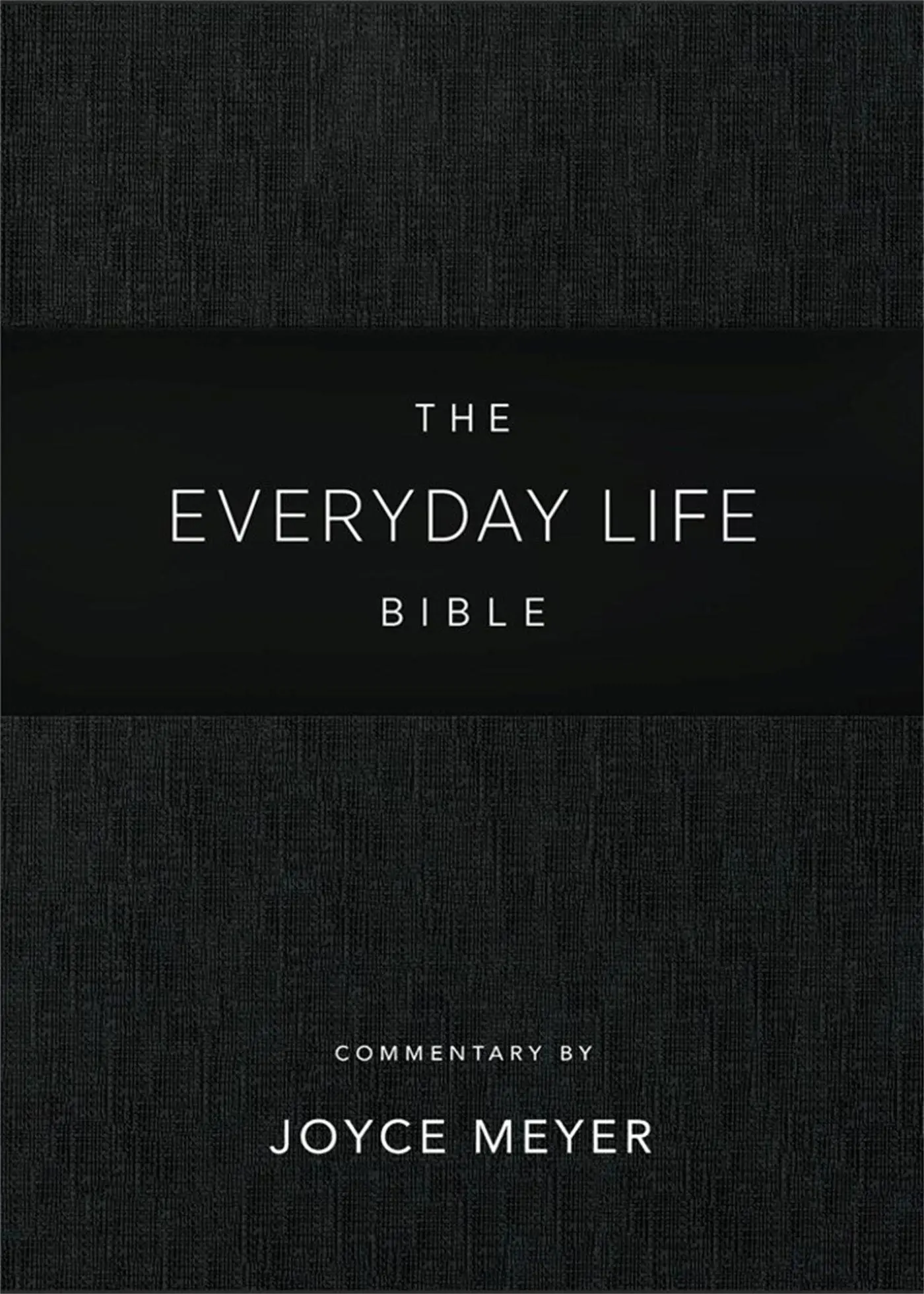 Cover: 9781478922926 | Everyday Life Bible: Black Leatherluxe(r) | Joyce Meyer | Buch | 2023