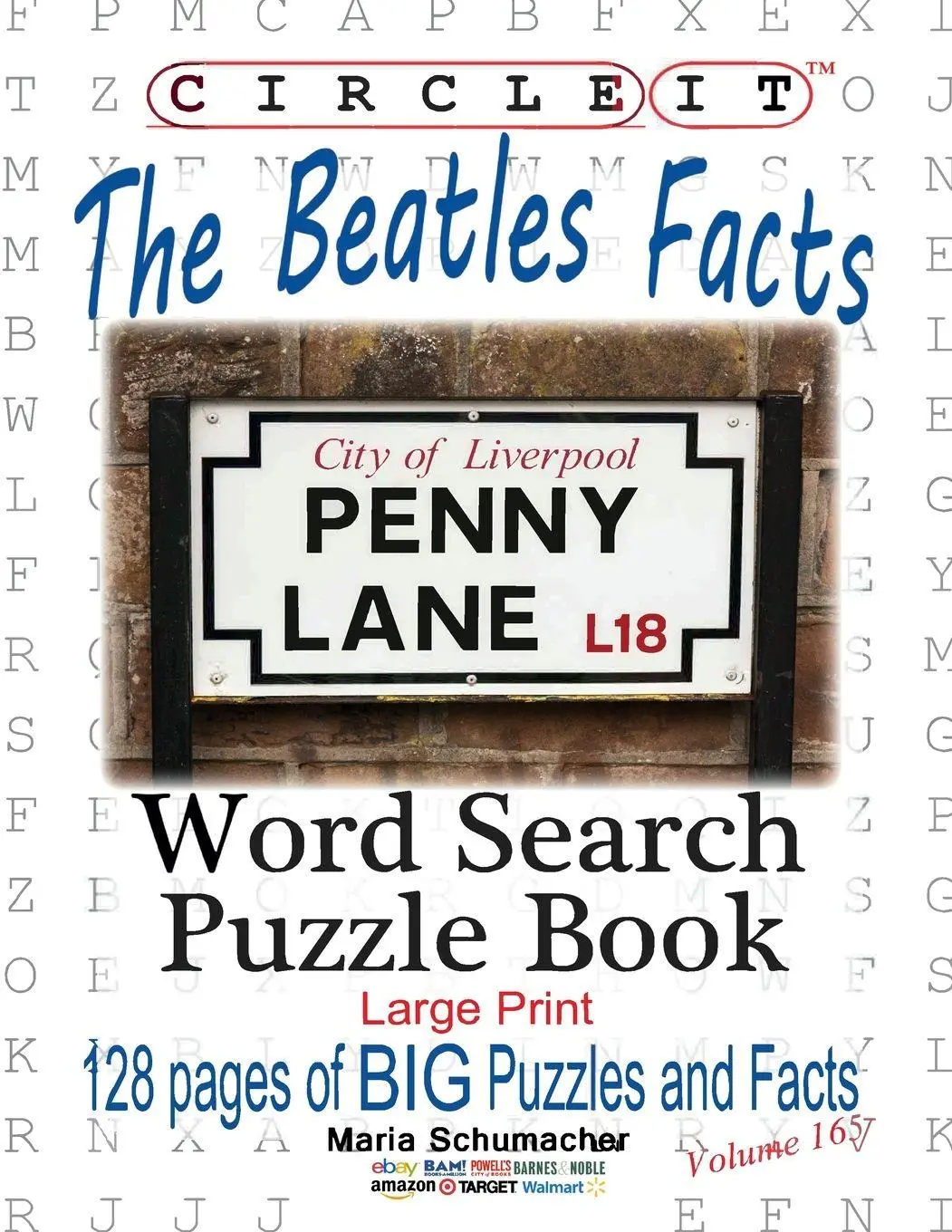 Cover: 9781945512926 | Circle It, The Beatles Facts, Word Search, Puzzle Book | Llc (u. a.)