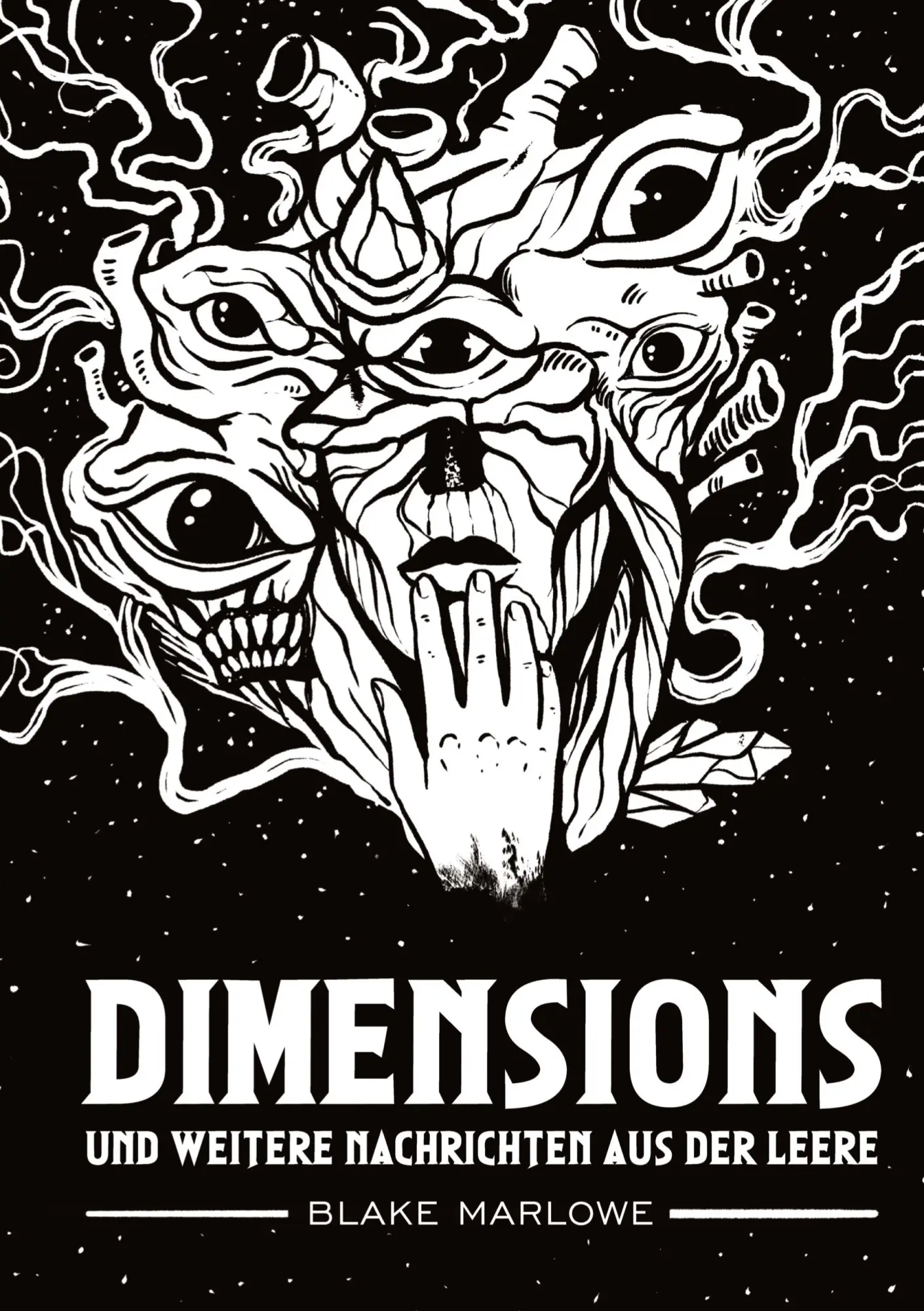Cover: 9783384432926 | dimensions | und weitere Nachrichten aus der Leere | Blake M. Cleven