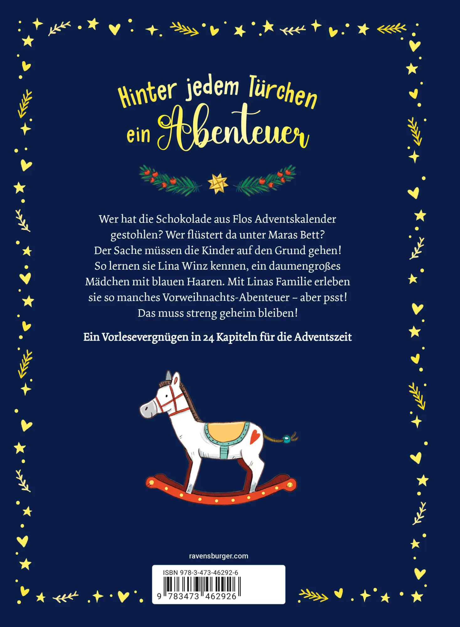 Rückseite: 9783473462926 | Weihnachten mit Familie Winz | Nina Blazon | Buch | 160 S. | Deutsch