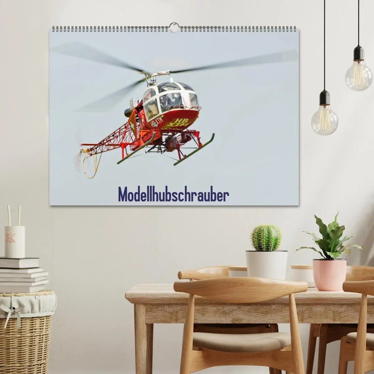 Bild: 9783516192926 | Modellhubschrauber (Wandkalender 2026 DIN A2 quer), CALVENDO...