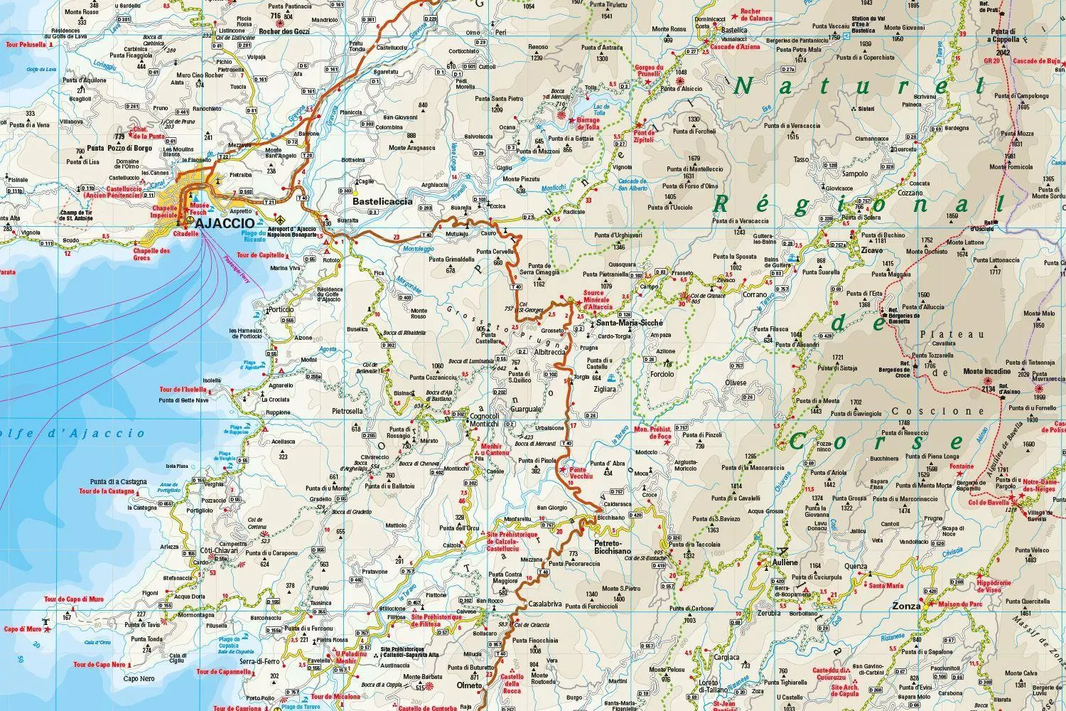 Bild: 9783831772926 | Reise Know-How Landkarte Korsika / Corsica (1:135.000) | Rump | 2 S.