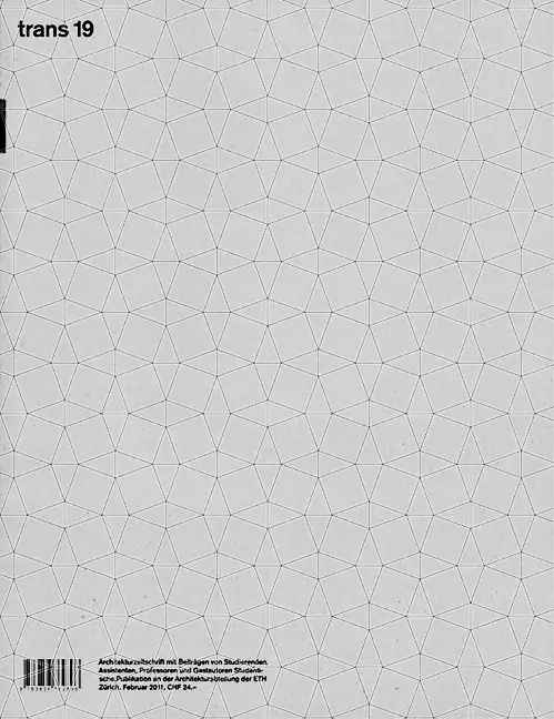 Cover: 9783856762926 | trans 19. composition | Kartoniert | Deutsch | 2011 | gta Verlag