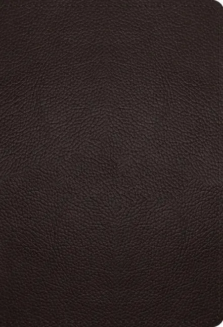 Cover: 9798874902926 | ESV Large Print Compact Bible, Red Letter (Buffalo Leather, Deep...