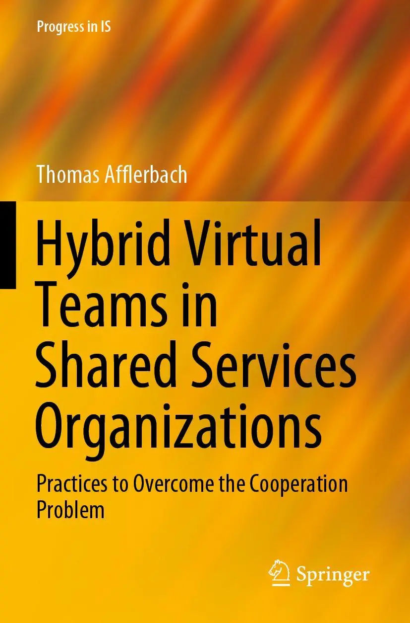 Cover: 9783030343026 | Hybrid Virtual Teams in Shared Services Organizations | Afflerbach