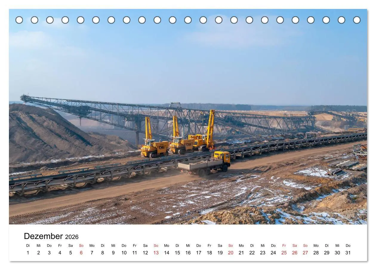 Bild: 9783457683026 | Bergbaulandschaften (Tischkalender 2026 DIN A5 quer), CALVENDO...