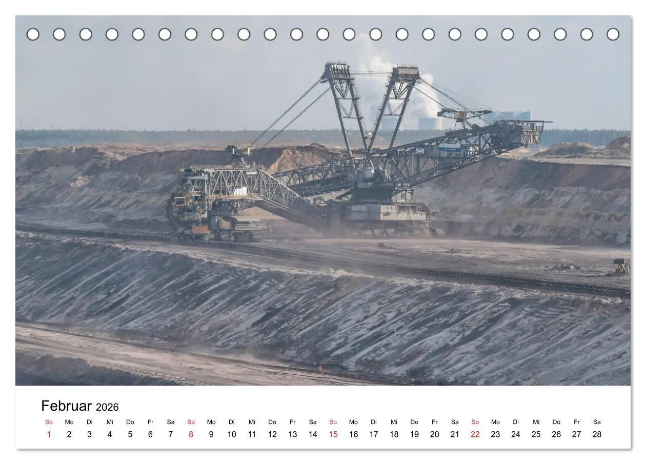 Bild: 9783457683026 | Bergbaulandschaften (Tischkalender 2026 DIN A5 quer), CALVENDO...