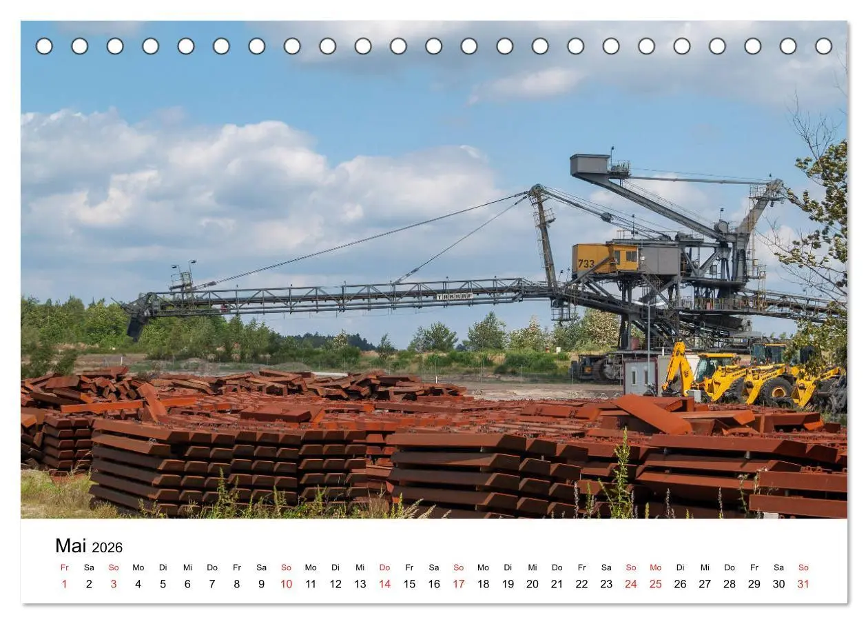 Bild: 9783457683026 | Bergbaulandschaften (Tischkalender 2026 DIN A5 quer), CALVENDO...
