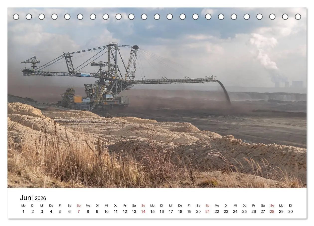 Bild: 9783457683026 | Bergbaulandschaften (Tischkalender 2026 DIN A5 quer), CALVENDO...