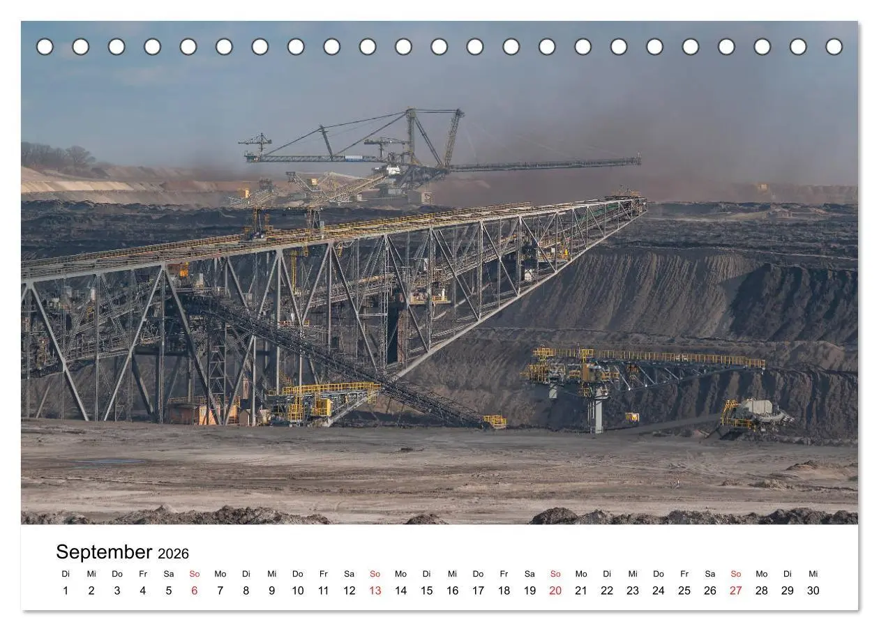 Bild: 9783457683026 | Bergbaulandschaften (Tischkalender 2026 DIN A5 quer), CALVENDO...