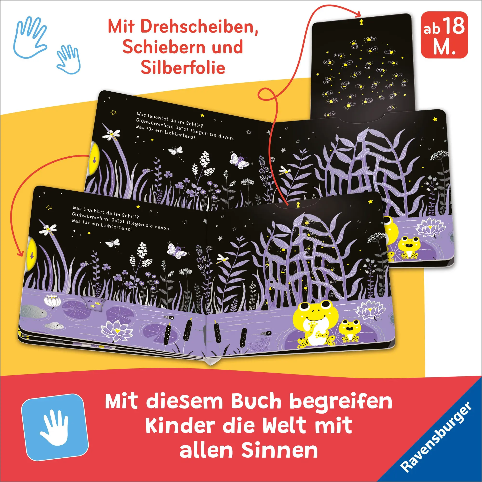 Bild: 9783473423026 | Mein erstes Glitzerbuch - In der Nacht | Emiri Hayashi | Buch | 12 S.