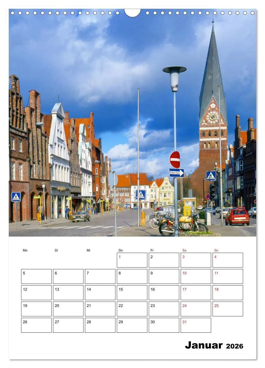 Bild: 9783516393026 | Lüneburg, von der schönsten Seite (Wandkalender 2026 DIN A3 hoch),...